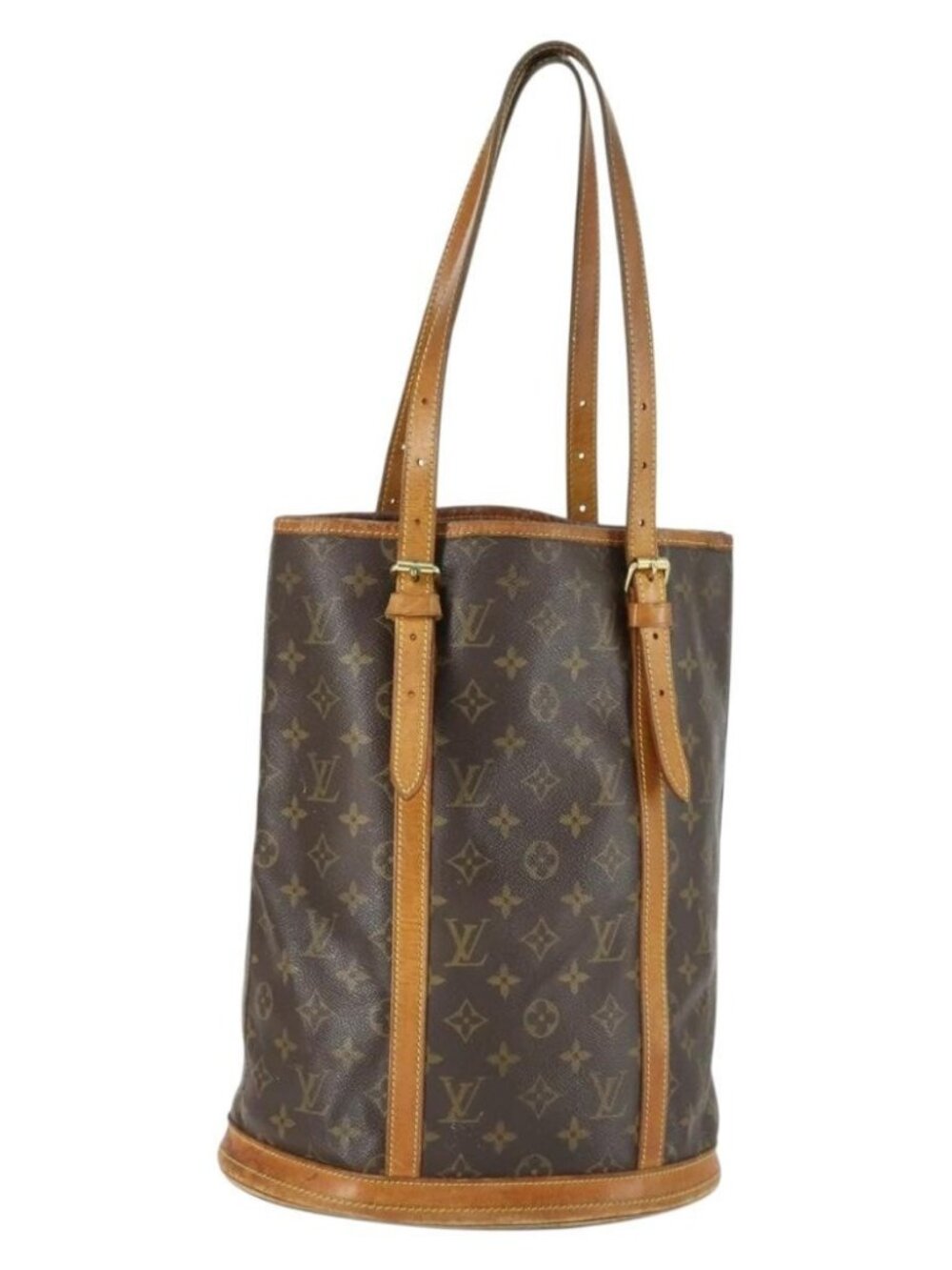 LOUIS VUITTON Monogram Bucket GM Shoulder Bag M42236 LV Auth hk3442
